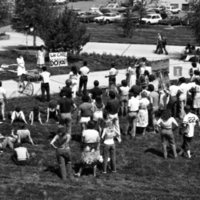 1981 Students, Protest Rally 02