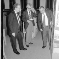 1991 Jack Evans, "Powerful Rockey" Book Signing Display 02