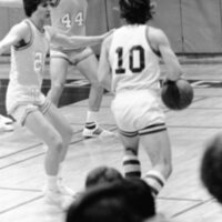 1983 Men's Basketball, EOSC vs. Idaho State, Action 16
