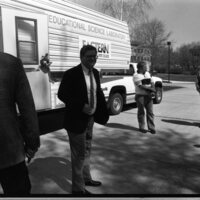 1991 Mobile Laboratory, Ribbon Cutting 12