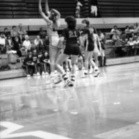 1988 Women's Basketball Action, Concordia at EOSC 08