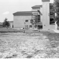 1989 Walter M. Pierce Library, Exterior Work 06