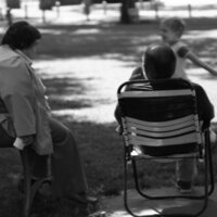 1985 Employees, Picnic at Riverside Park 05