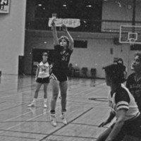 1984 Women's Basketball Action, EOSC vs. Whitman 26