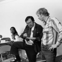 1978 Transfer Students with University Leaders 01