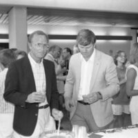 1988 Loso Hall, Groundbreaking Ceremony, Reception 04