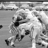 1991 Football Action, Western Oregon University at EOSC 27