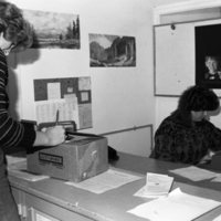 1985 Employee Candids, Office 01