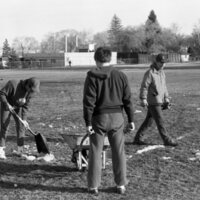 1984 Baseball Field, Cleaning 05