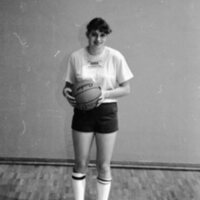 1985 Women's Basketball Players, October Portraits 10
