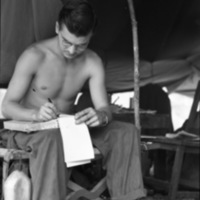 Allan Countryman Writing Letter 1