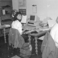 1988 Employees, Walter M. Pierce Library Party 04