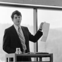 1974 Unidentified Guest Speaker, Man A 02