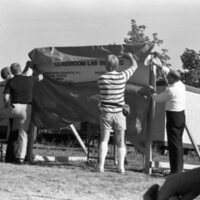 1988 Loso Hall, Groundbreaking Ceremony, Sign 06