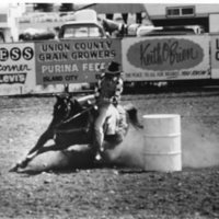 80's Rodeo, Barrel Racing 1