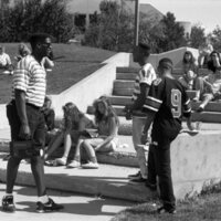 1990 Orientation, Barbecue 05