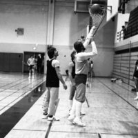 1981 Men's Basketball Practice 11