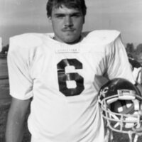 1984 Football Player, October Portraits 82