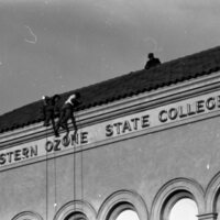 1976 Outdoor Program Rappelling, Changing Signs 07