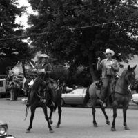1981 Eastern Oregon Livestock Parade, Horses &amp; Riders 04