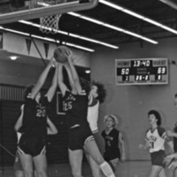 1984 Women's Basketball Action, EOSC vs. Whitman 11