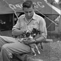 Van Reimer with Puppies 1