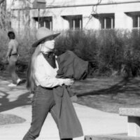 1986 Students, Outdoors in March 29