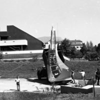 1981 Sculpture, Amphitheater Install 32