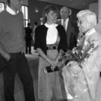 1990 Loso Hall Dedication, Reception 14