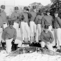 1988 Baseball Players in Snow 11