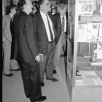 1991 Jack Evans, "Powerful Rockey" Book Signing Display 05
