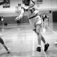 1991 Women's Basketball Action, Lewis &amp; Clark at EOSC 01