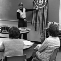 1978 Grande Ronde Mini College, Weaving 02