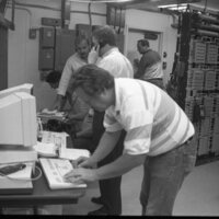 1990 Employees, New Phone System 04