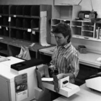 1985 Employees, Campus Mail 05