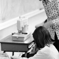 1974 Ackerman Elementary School, Sewing 09