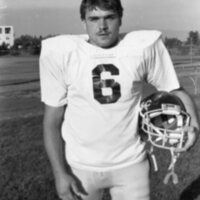 1984 Football Player, October Portraits 81