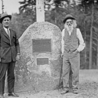 Meacham, Stone Monument 1