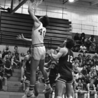 1978 Basketball Action, Western Oregon at EOSC 02
