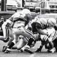 1991 Football Action, Western Oregon University at EOSC 03