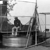 1976 Octoberfest, Dunk Tank with Rodney Briggs 08