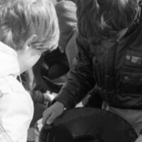 1985 Ackerman Elementary School, Panning for Gold 06