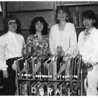 1986 Employees, Walter M. Pierce Library Staff 01