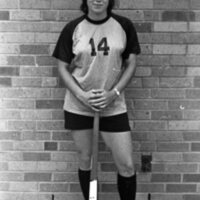 1974 Women's Field Hockey, Player 02