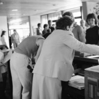 1985 Hoke Information Counter, Fall Term Registration 07