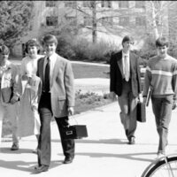 1987 Students, Walking 06