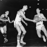 60's Basketball Action 6