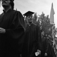 1977 Graduation, Graduates Walk 05