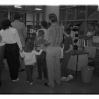 1989 Walter M. Pierce Library, Ribbon Cutting 17
