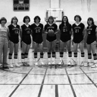 1981 Women's Basketball, March Team Photos 02
